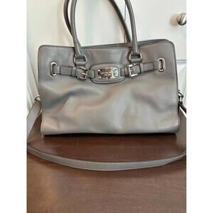 Michael Kors Gray leather Shoulder Bag
